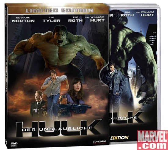 "The Incredible Hulk" Special Edition Steel Case Packaging