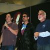 Jon Favreau, Robert Downey Jr. and Stan Winston