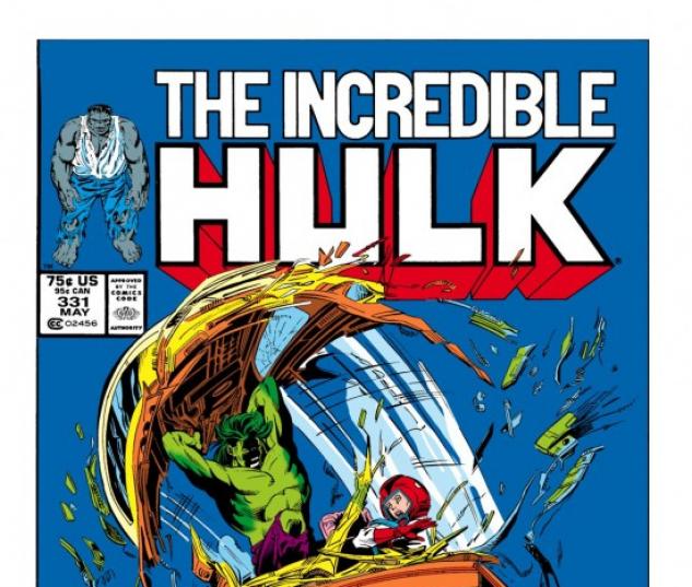 INCREDIBLE HULK #331 COVER