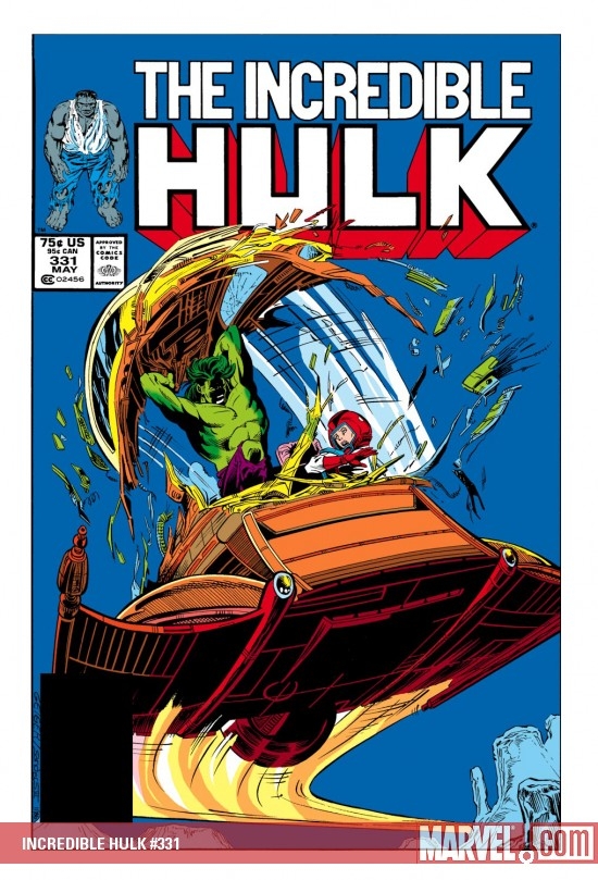 INCREDIBLE HULK #331 COVER