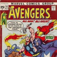 AVENGERS #93 cover