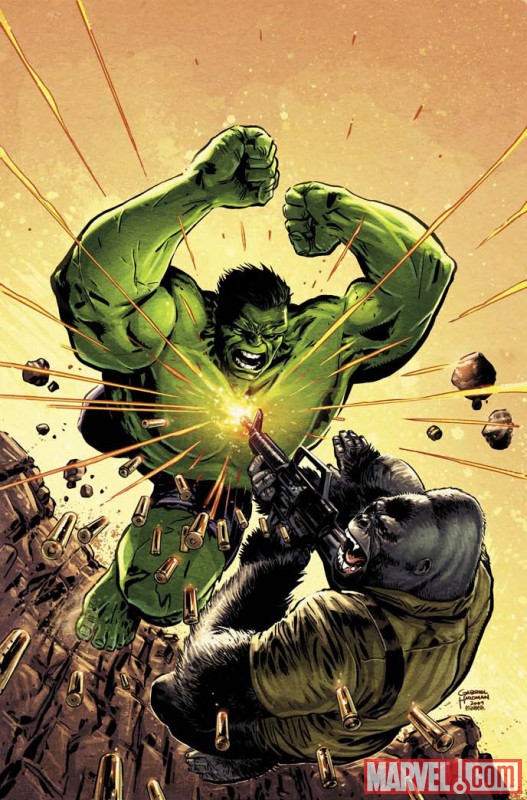 AVENGERS VS ATLAS #1 variant cover by Gabriel Hardman