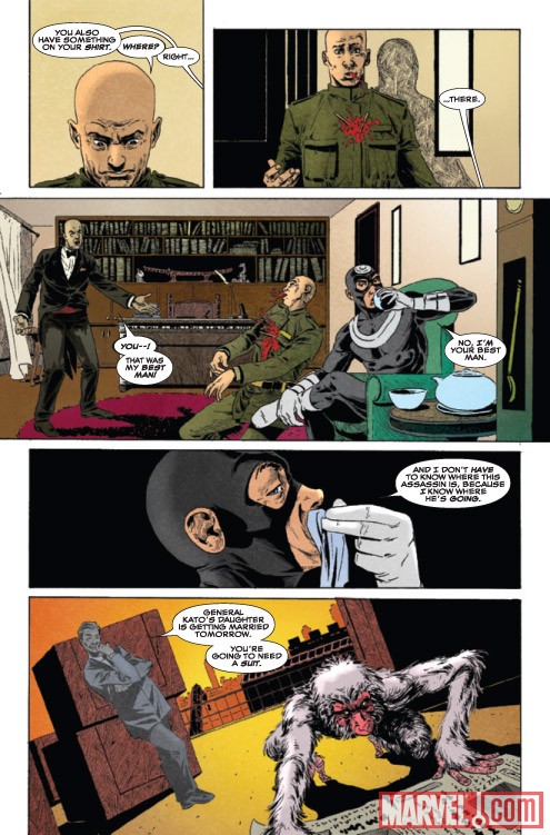 HIT-MONKEY #2 preview art by Dalibor Talajic