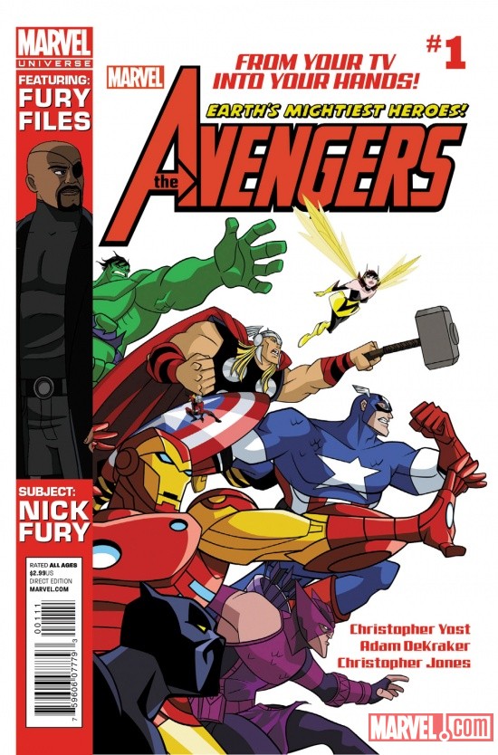 Marvel Universe: Avengers - Earth's Mightiest Heroes #1 cover