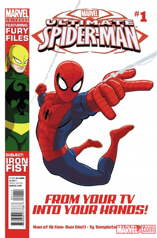 Marvel Universe: Ultimate Spider-Man #1 cover
