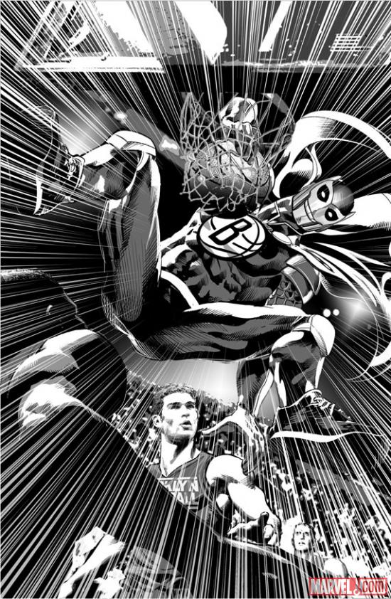 BrooklyKnight #1 art by Mike Deodato
