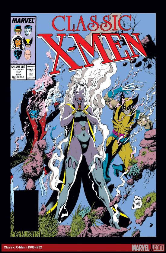 Classic X-Men (1986) #32 Cover
