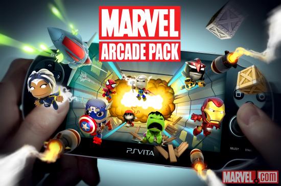 The Marvel Arcade Pack now available on Little Big Planet