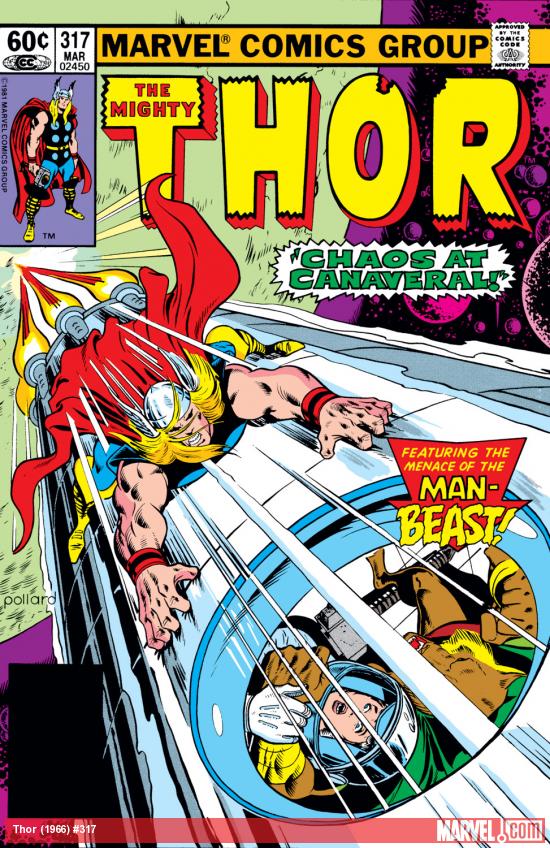Thor (1966) #317 Cover