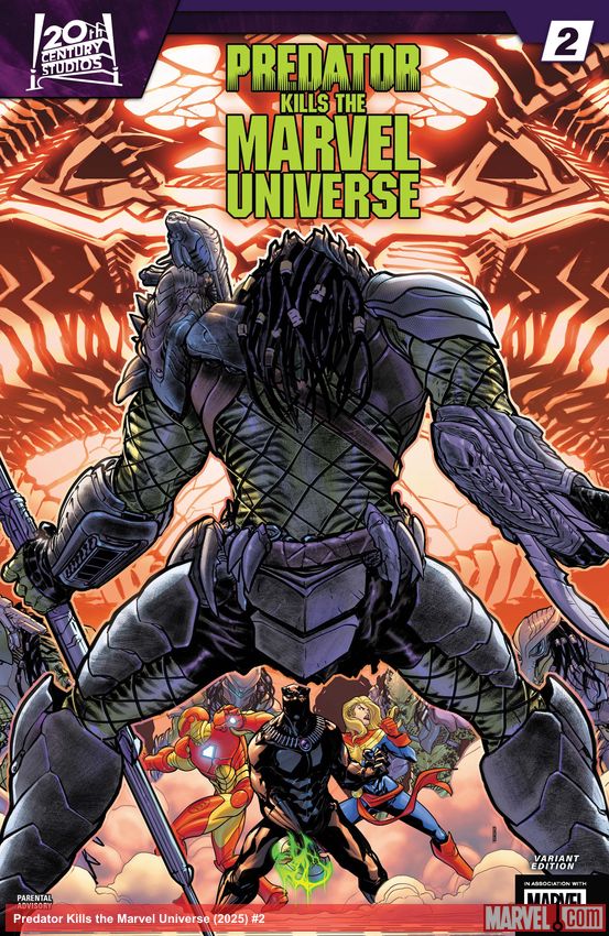 Predator Kills the Marvel Universe (2025) #2 (Variant)