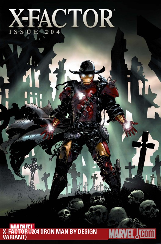 X-Factor (2005) #204 (Iron Man by Design Variant (1 for 15))