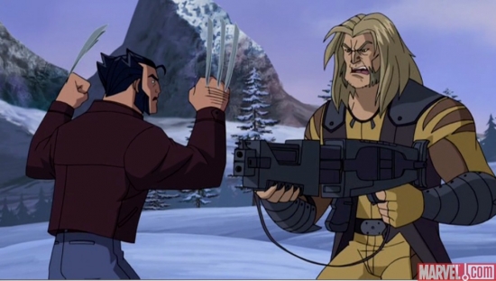 Wolverine and Sabretooth