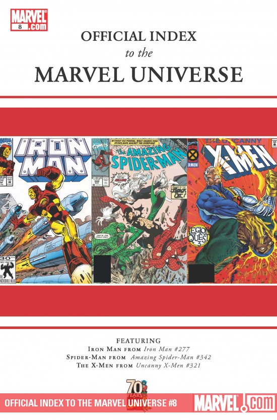 Official Index to the Marvel Universe (2009) #8