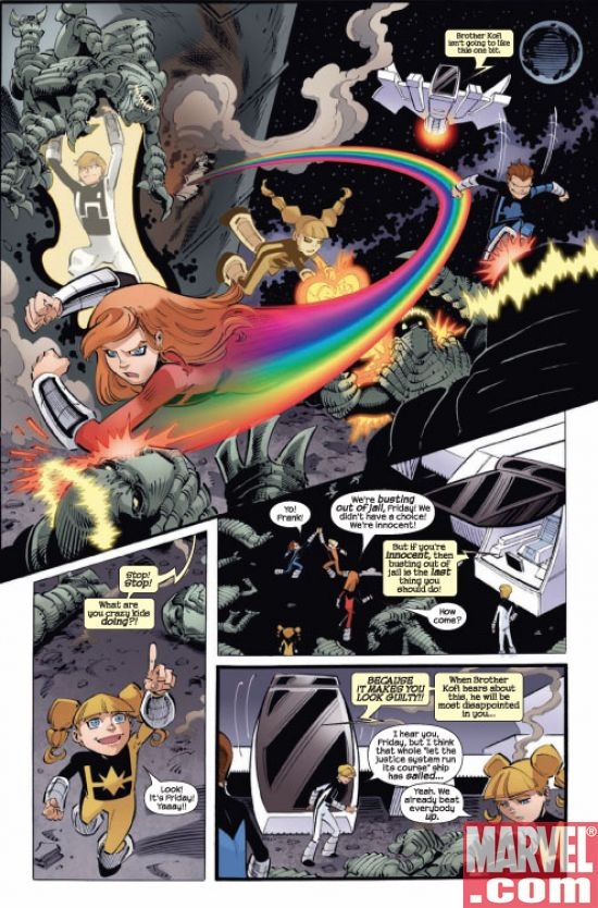 SKRULLS VS. POWER PACK #2, page 6