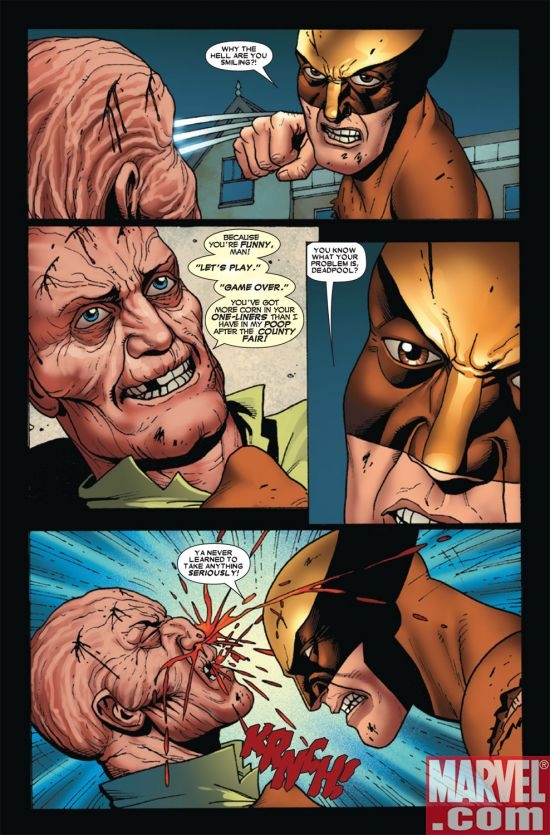 WOLVERINE: ORIGINS #22 preview art by Steve Dillon