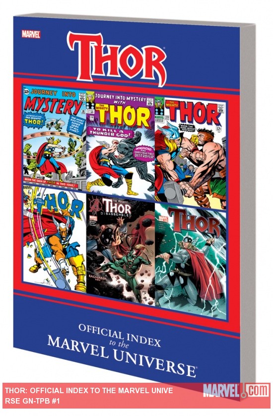 THOR: OFFICIAL INDEX TO THE MARVEL UNIVERSE GN-TPB