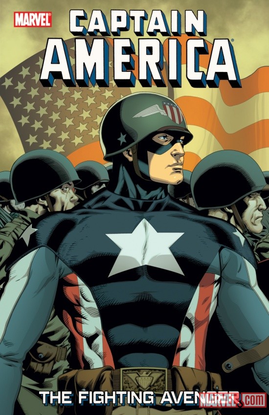 CAPTAIN AMERICA: FIGHTING AVENGER GN-TPB cover by Barry Kitson