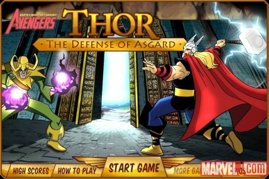 Play Thor: The Defense of Asgard now on Marvel.com