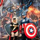 NYCC 2012: Cosplayers on the Marvel Stage for the Costoberfest Photo Op