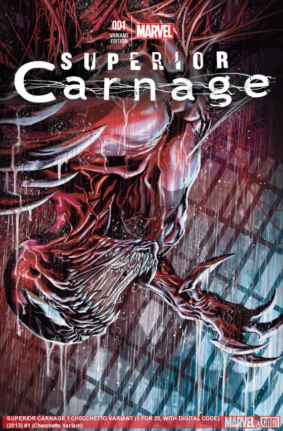 Superior Carnage (2012) #1 (Checchetto Variant)