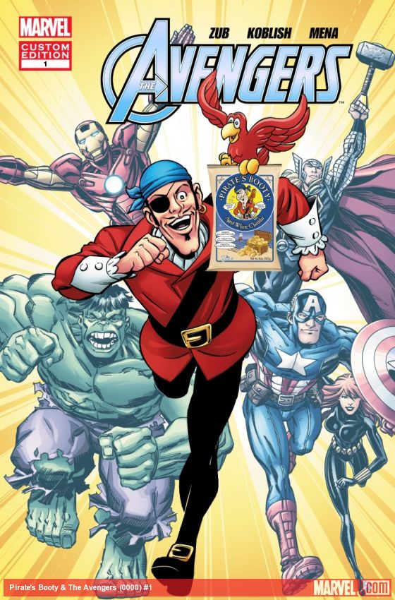 PIRATE'S BOOTY PRINTED COMIC (2014)