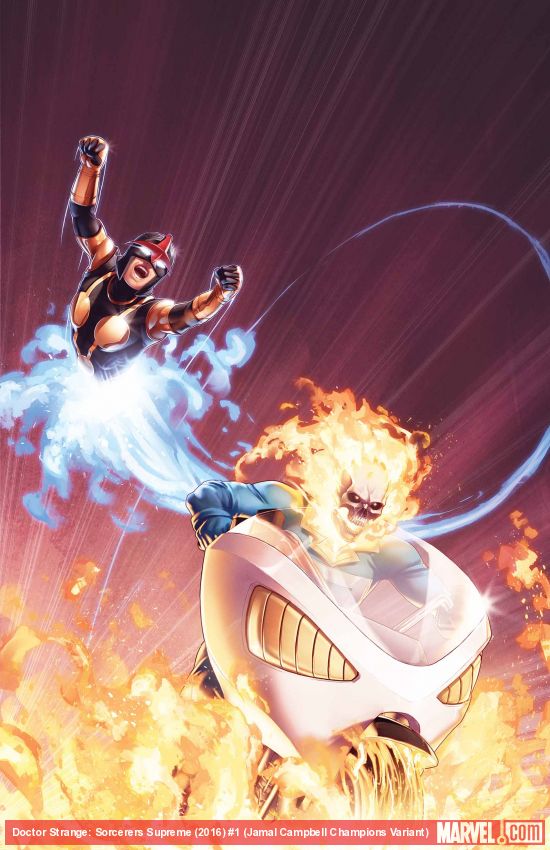 Doctor Strange and the Sorcerers Supreme (2016) #1 (Jamal Campbell Champions Variant)