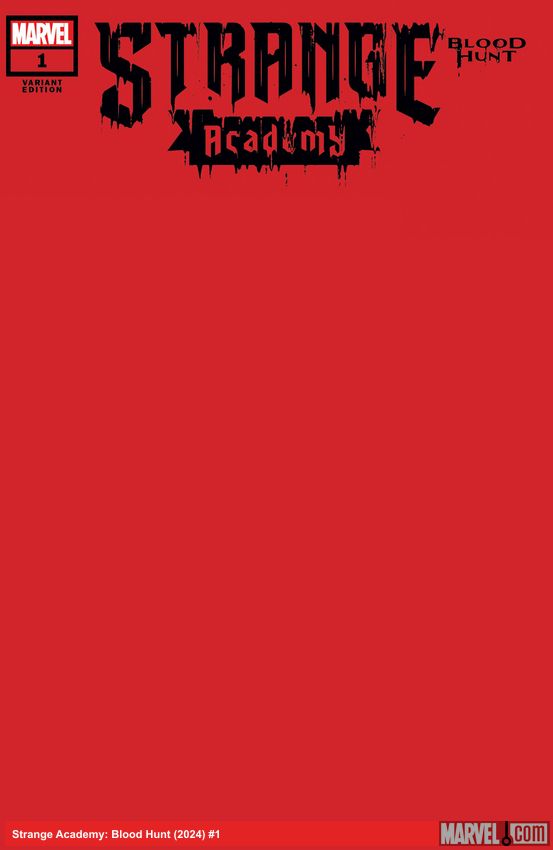 Strange Academy: Blood Hunt (2024) #1 (Variant)