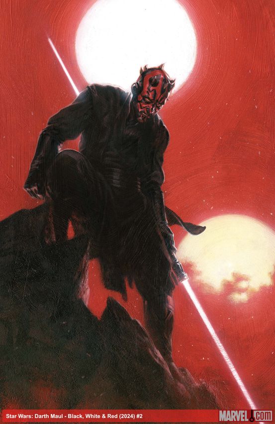 Star Wars: Darth Maul - Black, White & Red (2024) #2 (Variant)