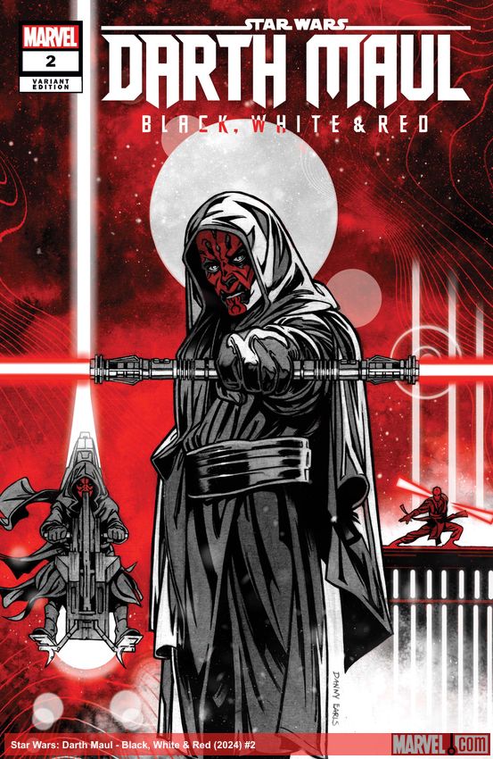 Star Wars: Darth Maul - Black, White & Red (2024) #2 (Variant)