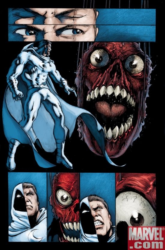MOON KNIGHT #16 preview art by Mark Texeira