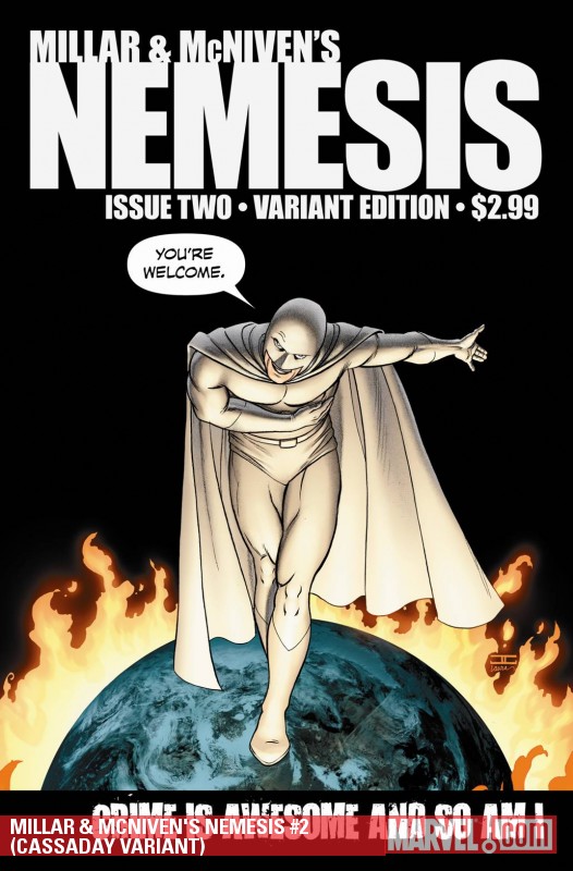 Millar & Mcniven's Nemesis (2010) #2 (CASSADAY VARIANT)