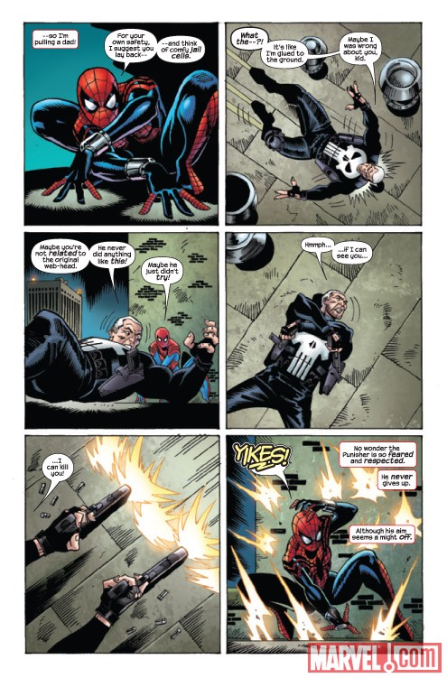 SPECTACULAR SPIDER-GIRL #3 preview art by Ron Frenz