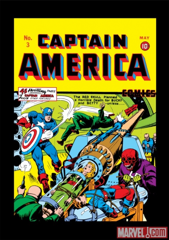 Image Featuring Captain America, Red Skull