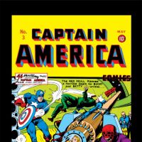 Image Featuring Captain America (Steve Rogers), Red Skull