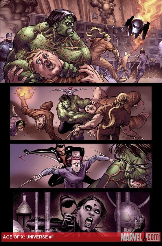 Age of X: Universe #1 preview art by Khoi Pham