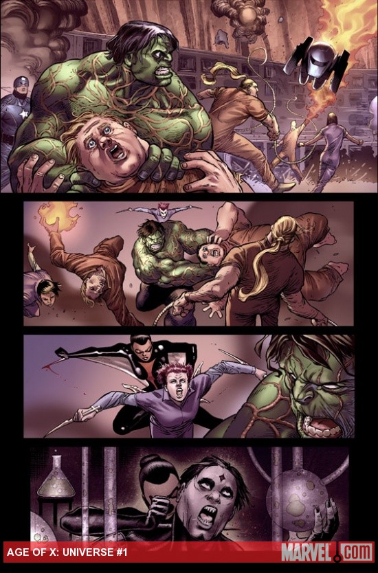 Age of X: Universe #1 preview art by Khoi Pham
