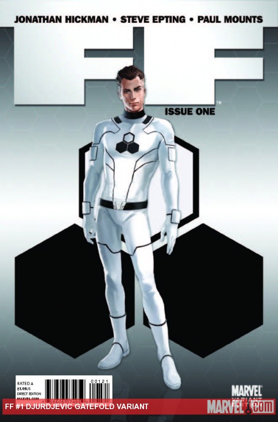 FF (2011) #1 (Djurdjevic Gatefold Variant)