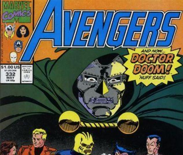 Avengers (1963) #332 cover by Paul Ryan