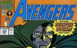 Avengers (1963) #332 cover by Paul Ryan