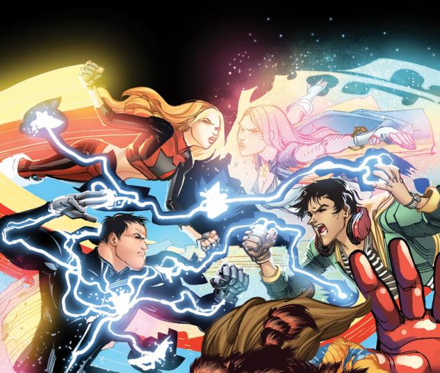 Avengers Academy #27 cover by David Lafuente