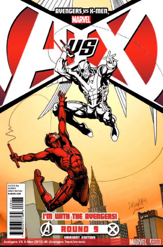 Avengers Vs. X-Men (2012) #9 (Avengers Team Variant)
