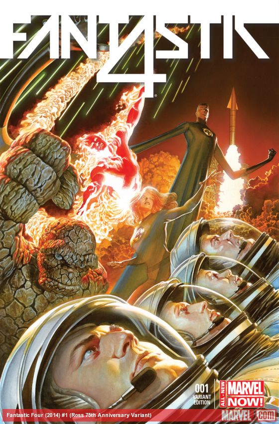 Fantastic Four (2014) #1 (Ross 75th Anniversary Variant)