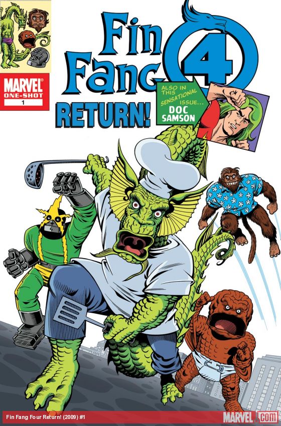 FIN FANG FOUR RETURN! 1 (2009) #1
