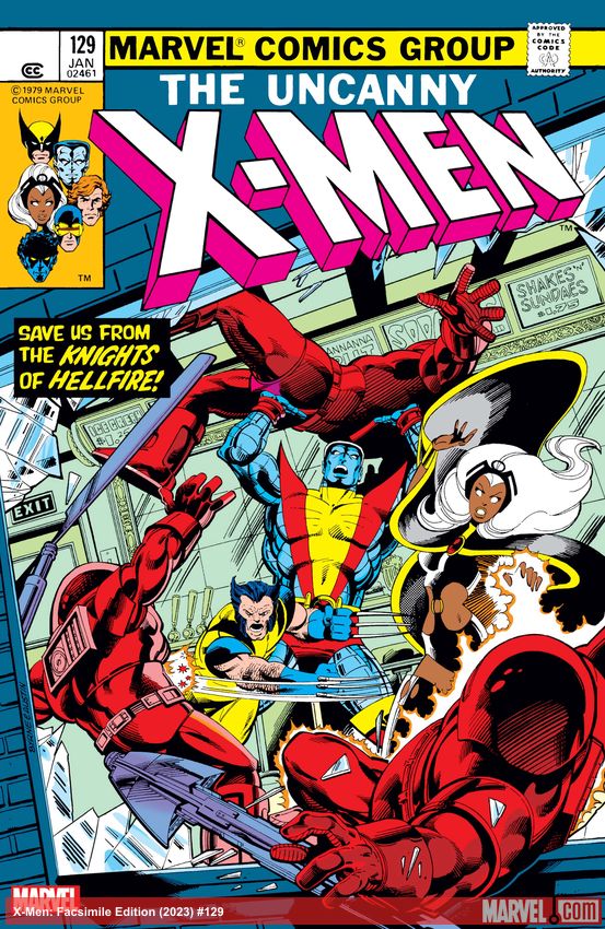 X-MEN 129 FACSIMILE EDITION (2023) #129