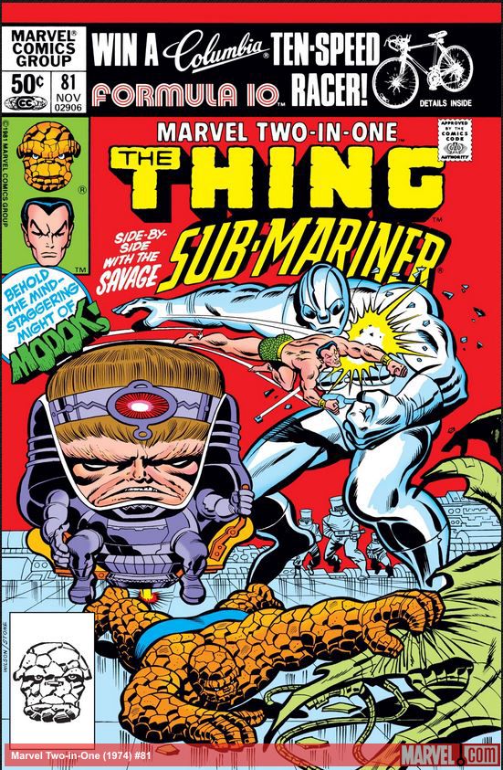 Marvel Two-in-One (1974) #81