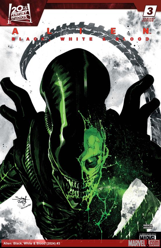 Alien: Black, White & Blood (2024) #3 (Variant)