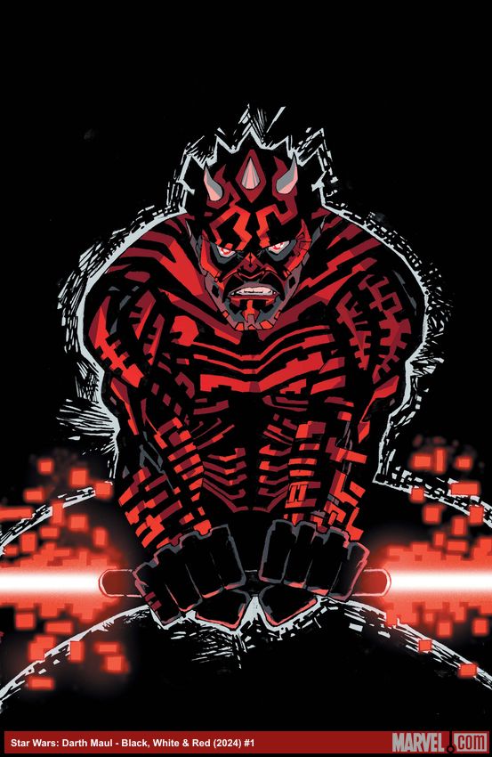 Star Wars: Darth Maul - Black, White & Red (2024) #1 (Variant)