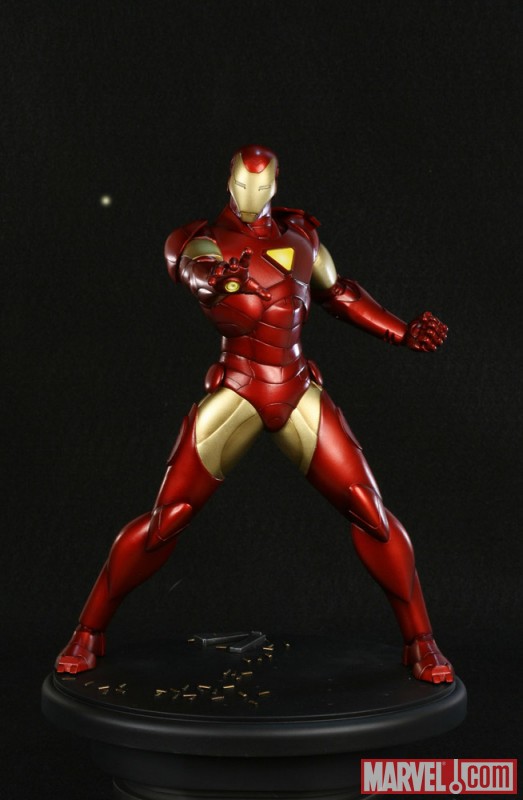 Extremis Iron Man statue from Bowen Designs