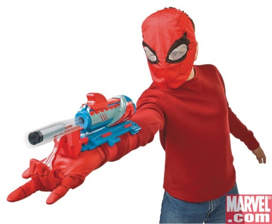 spiderman web toy