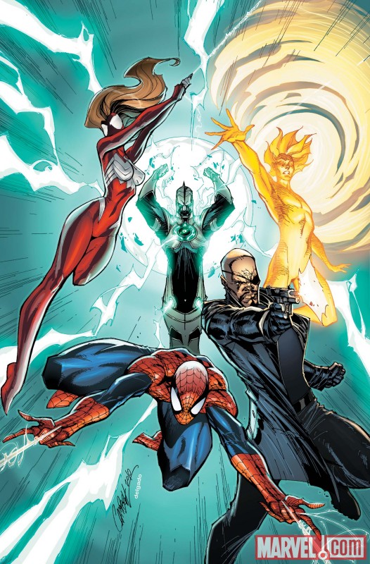 ULTIMATE COMICS MYSTERY #1 cover by J. Scott Campbell